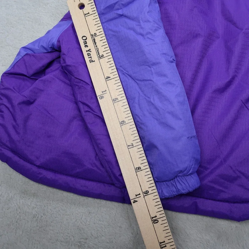 Columbia Jacket Enfant 6-12M Blue Insulated Hooded Full Zip Light Pack Puffer‎